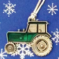 Cast Vehicle Holiday Ornament - Tractor